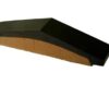 Muurafdeksteen-hoekig-zwart-verglaasd-295x65x60